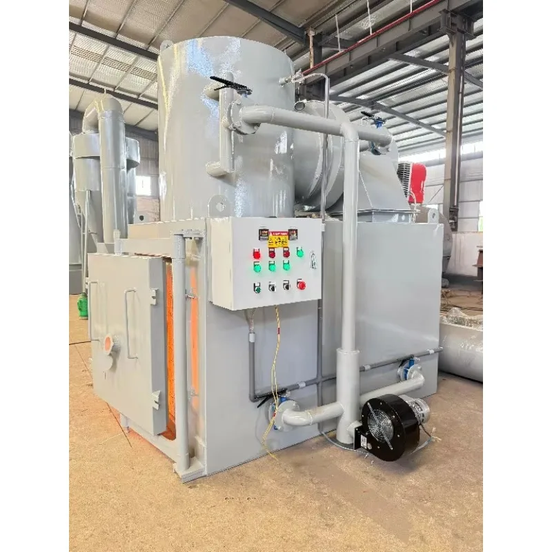 Customized Smokeless Pet and Human Body Incinerator for Waste Incineration Cremation Machine with Gear and Motor Core Components