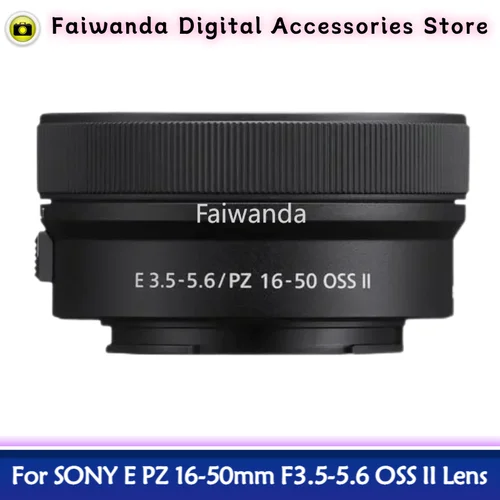Imagen 2 del producto Nueva lente genuina SELP16502 E PZ 16-50mm F/3,5-5,6 OSS II para cámara SONY A5100 A6000 A6100 A6300 A6400 A6500 A6600 ZV-E10 E10M2