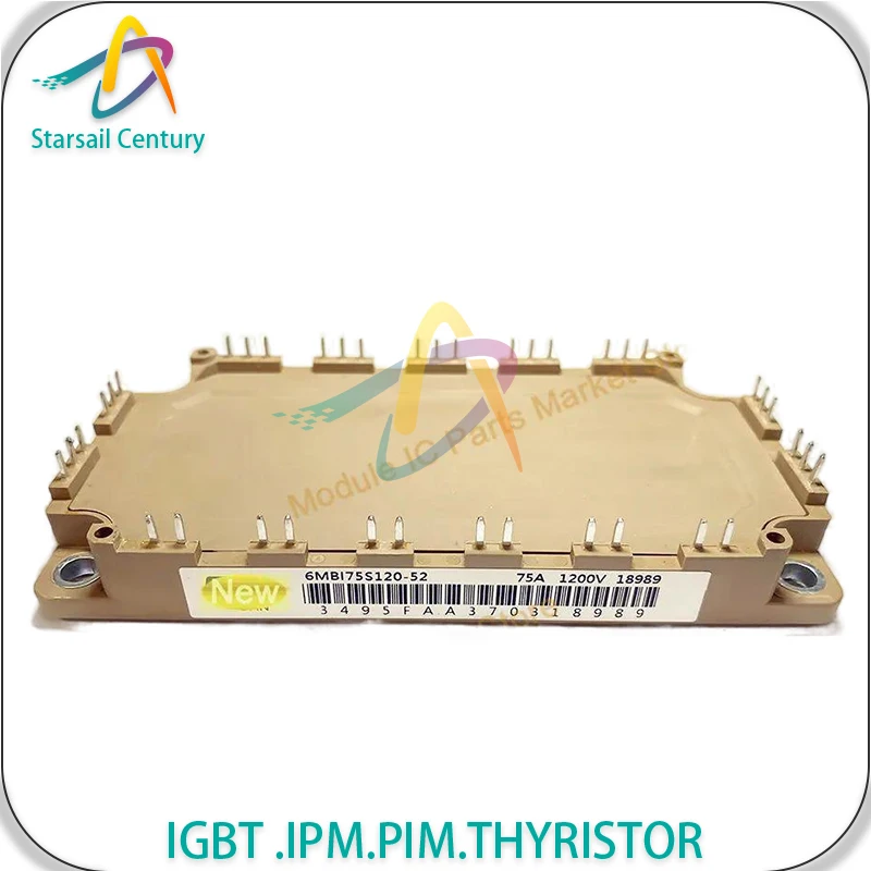 

Новый и оригинальный модуль 6MBI75S-120-52 6MBI75S-120-50 6MBI100S-120-52 6MBI100S-120-50