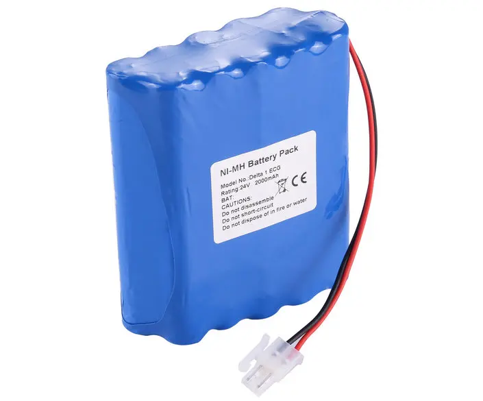 24V 2000mAh Ni-mh Replacement 1220211-01 EE050319 Interstate Batteries Delta 1 Plus E CG Medical Vital Signs Monitor