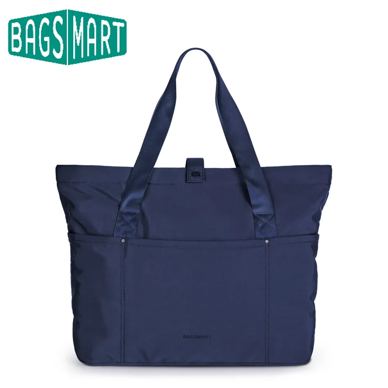 

Сумка-тоут BAGSMART, складная большая дорожная сумка, женская сумка с верхней ручкой для путешествий, работы, учебы