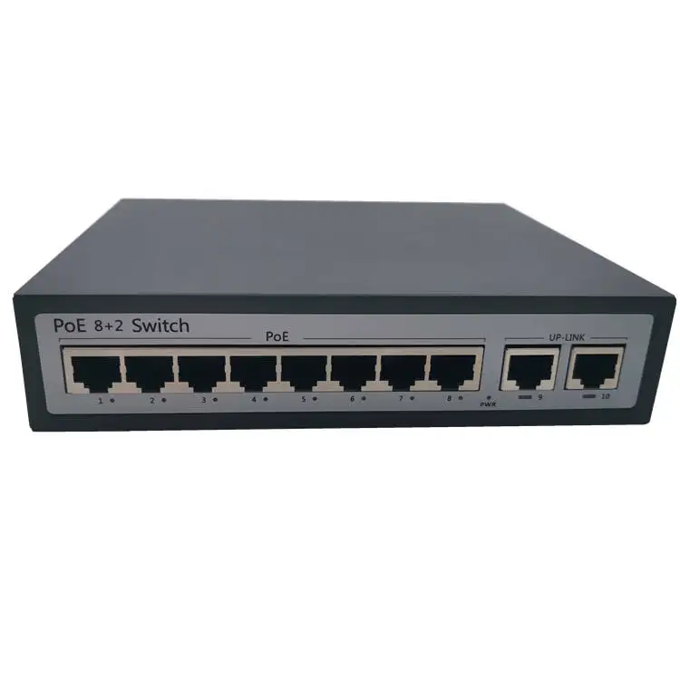 Industrial POE Switch Manufacturer 802.3 af/at 48V 4 8 16 24 PoE Port with 120W/240w power supply