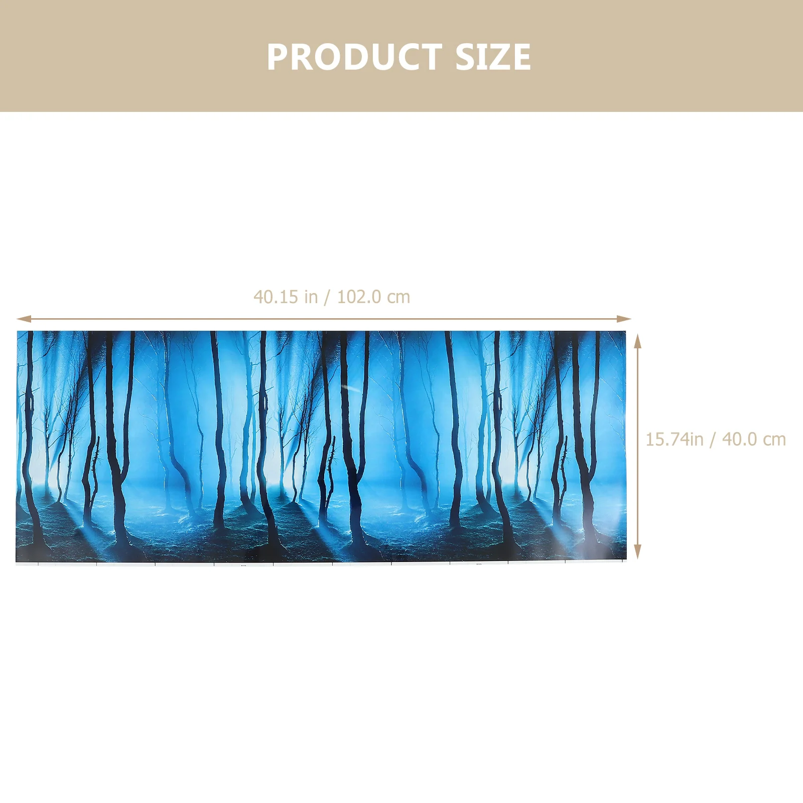 Fish Tank Background Paper Aquarium Picture Decorate Sticker Household Thick Film Decorative