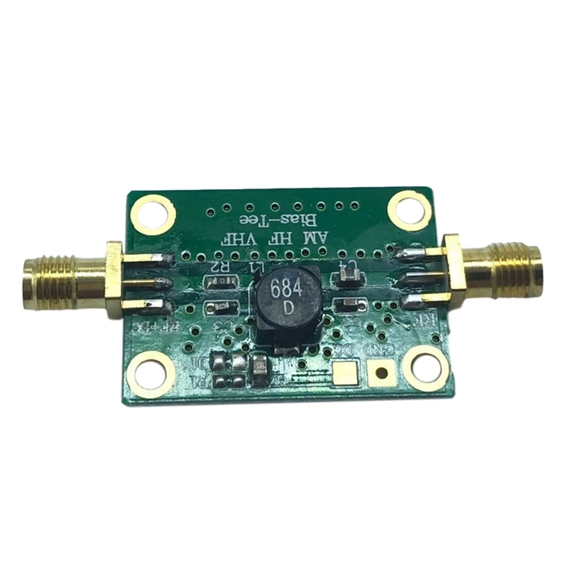 Bias Tee, RF Microwave Coaxial Bias 25K-100Mhz DC Blocker Coaxial Feed For Fiber Optic Communications