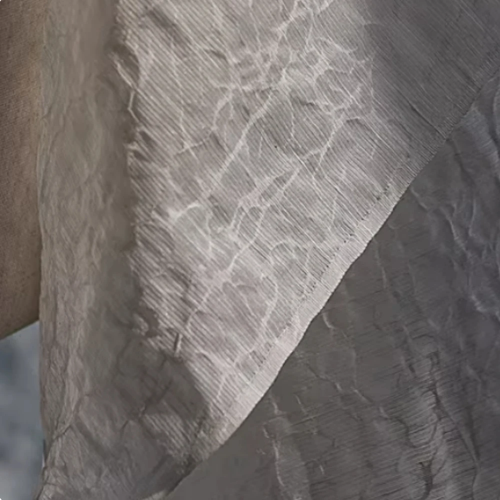 Tela de seda retráctil de sal encurtido, suave para vestido, ropa de diseñador, Material de costura artesanal hecho a mano, venta al por mayor