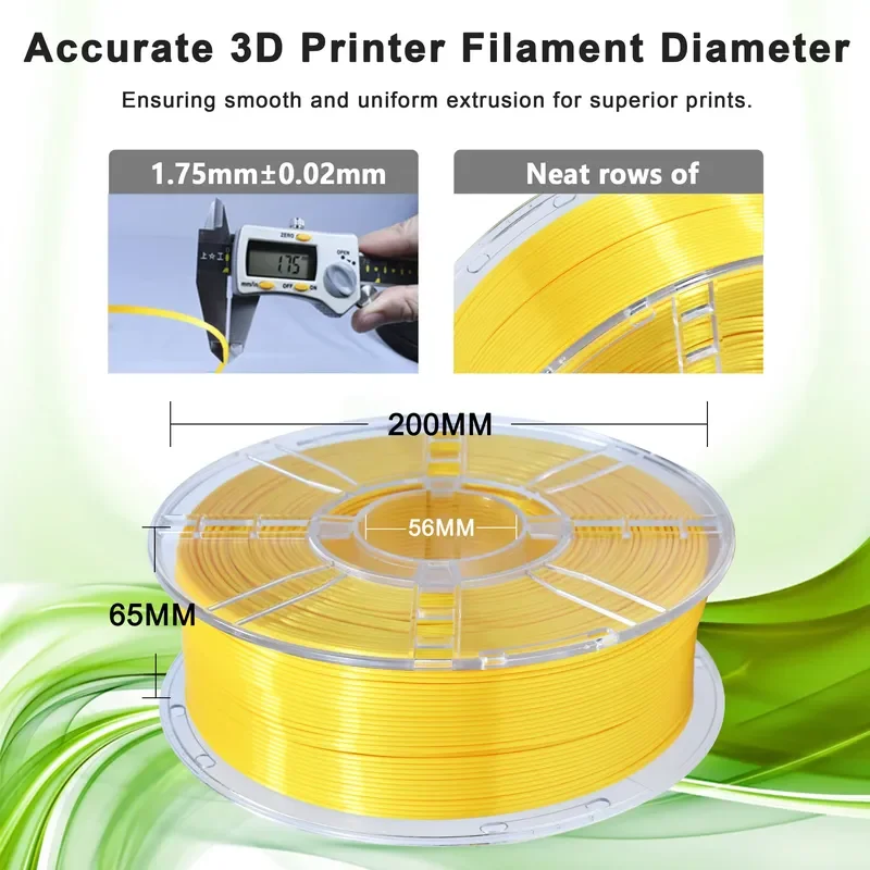2026 hot Silk Monochrome 3D Printing Consumables PLA Filament Consumables High Speed 3D Printer Filament Consumables 7.14