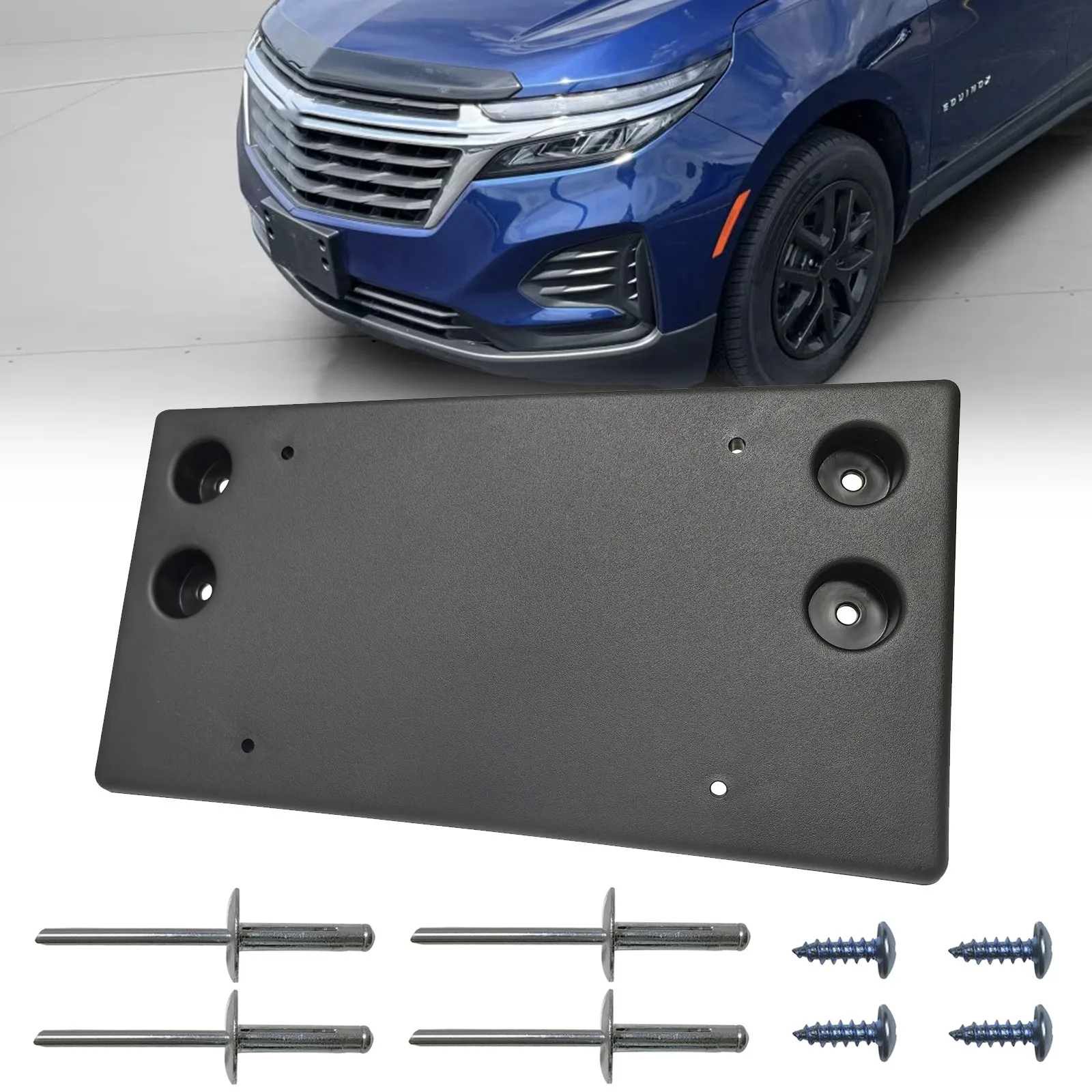 

For 2022-2024 Chevrolet Equinox Front License Plate Frame Holder Mount Bracket