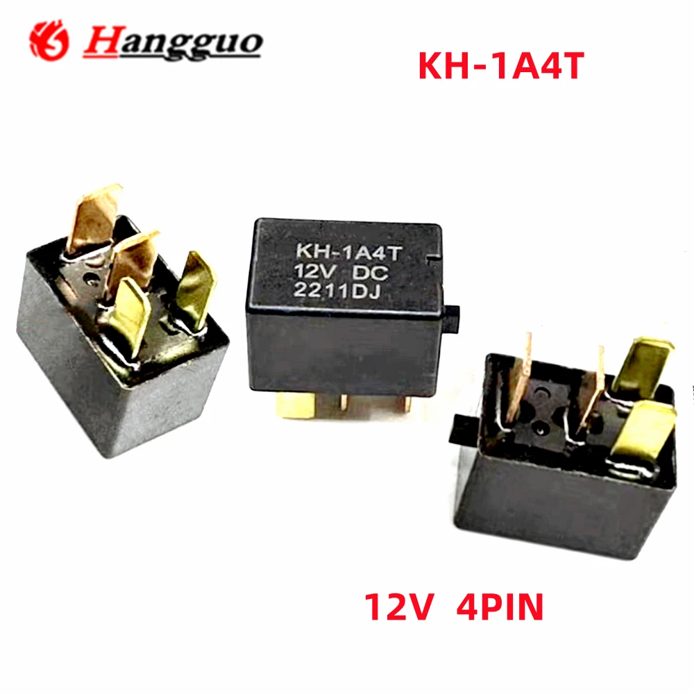 2 sztuk/partia oryginalny KH-1A4T KH-1A4T-R przekaźnik samochodowy i motocyklowy 12VDC 4pin