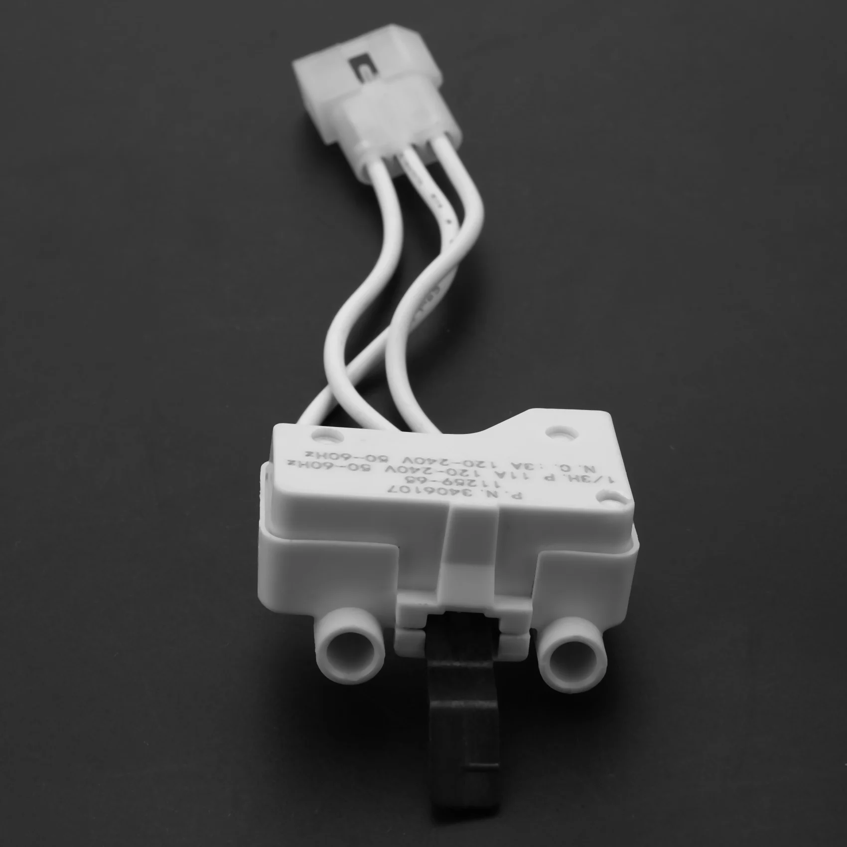 Dryer Door Switch for 3406109 3406107 Whirlpool, Kenmore, Sears, Maytag, Roper, Estate