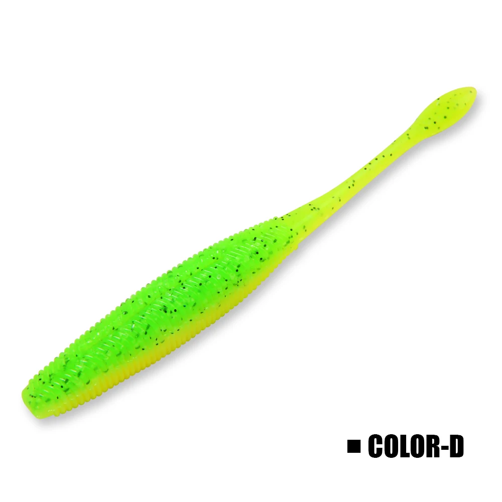 RoseWood Stick Wurm Angelköder Softbait gesalzener gerader Schwanz 7,5 cm 9 cm 11 cm Perfekter Schwimmkunststoff Dream Drop Shot Tackle