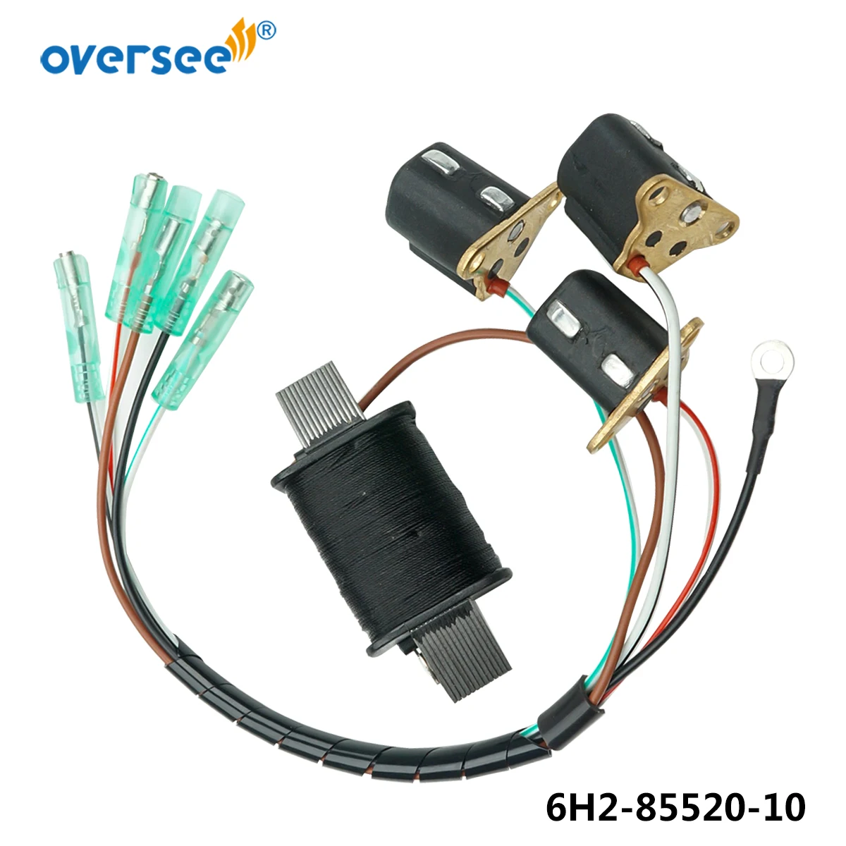 

OVERSEE 6H2-85520-10-00 & 6H2-85580 CHARGE COIL kIT for Yamaha 60HP Outboard Engine