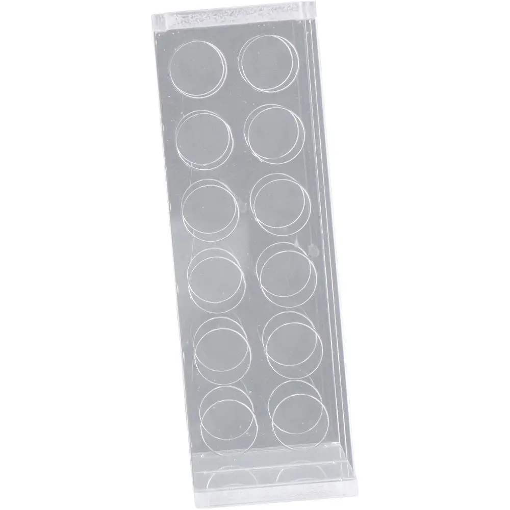 Acrílico Test Tube Rack Holder, Centrifuge Tubes Rack, Clear Lab Stand Tubes, 16mm, 6 furos, 10ml