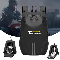 for  YAMAHA Tenere 700 World Raid Knight backpack motorcycle helmet bag travel equipment waterproof and large capacity