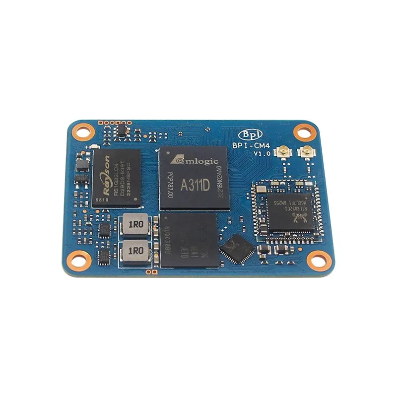 Banana Pi BPI-CM4 Amlogic A311D Quad Core ARM Cortex-A73 4G LPDDR4 16G eMMC Minipcie 26PIN HDMI-compatible Run Android Linux