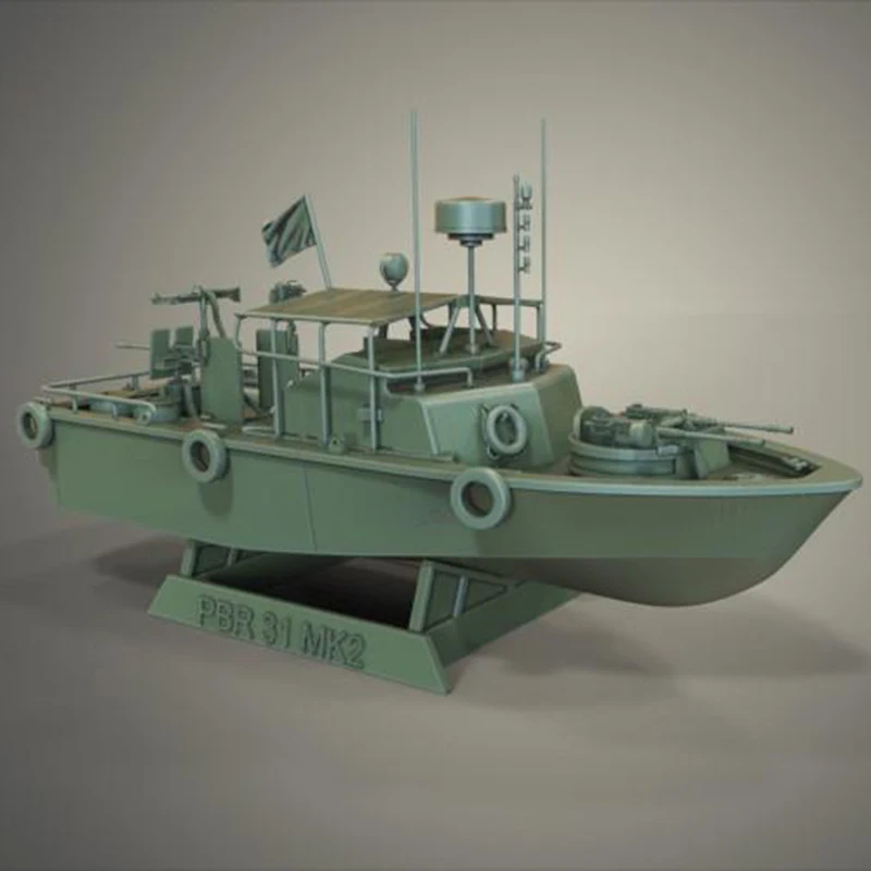 

1/30 Simulation Patrol 31 MKII Vietnam War US Patrol Boat Assembly Model 33cm FDM Printed Molding Ship Model Kit DIY Ship Toy