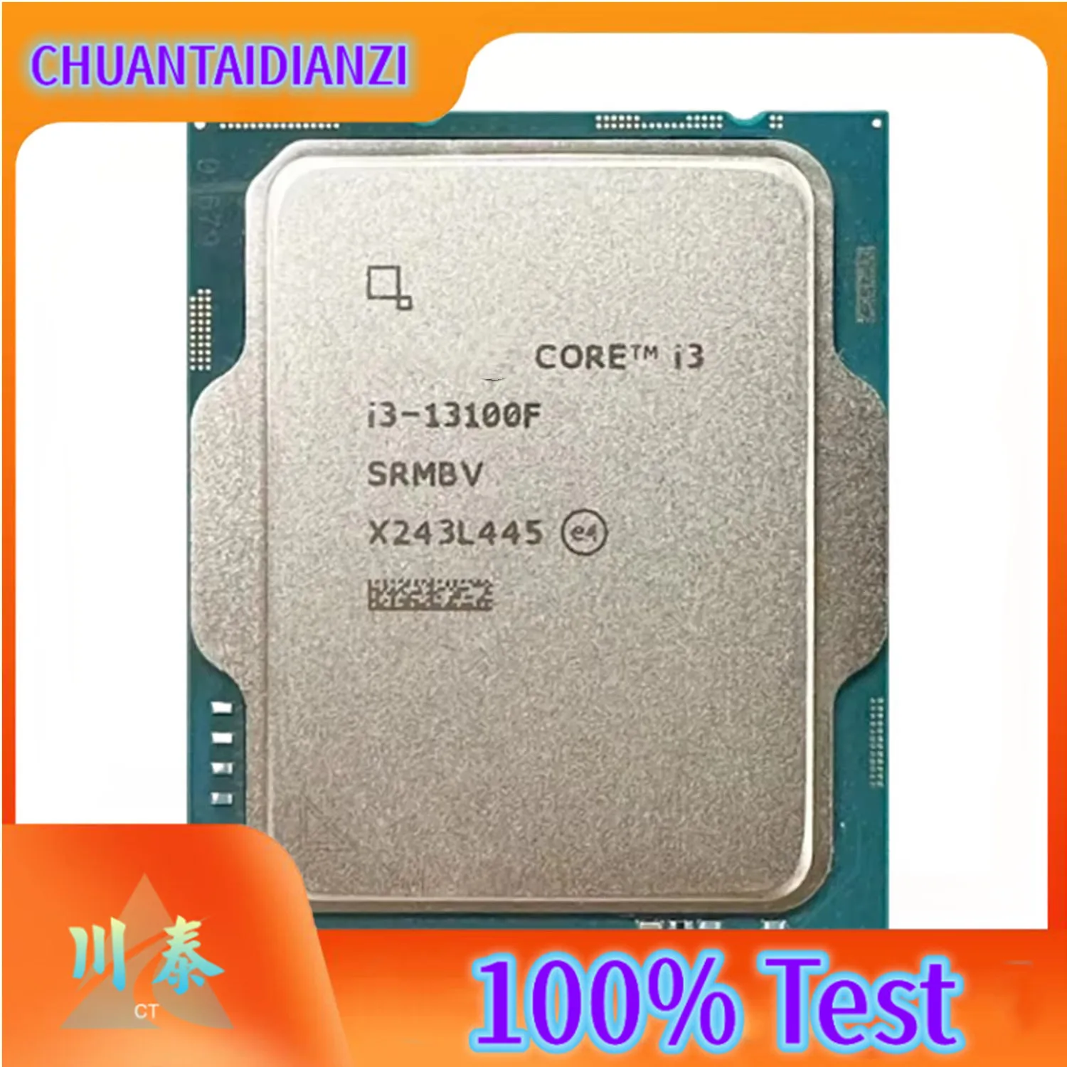 CPU Intel Core i3 13100F, novo i3-13100F, 3,4 GHz, 4 núcleos, 8 thread, 65W, LGA 1700