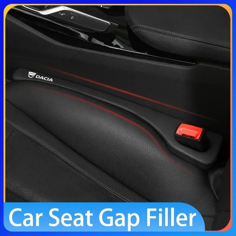 

Car Seat Gap Filler Kit (2Pcs) Side Seam Plug Strips For dacia duster spring logan sandero jogger lodgy bigster dokker