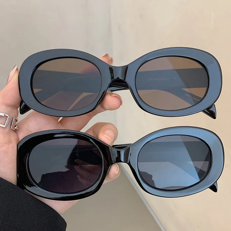 Leonlion Oversized Round Sunglasses Women Oval Shades for Women Luxury Sunglasses Wholesale Bulk Vintage Punk Gafas De Sol Mujer