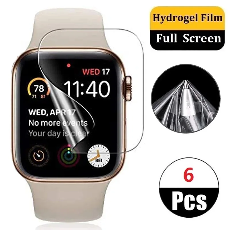 Hydrogel Soft Film For Apple Watch Ultra Series Ultra 8 7 6 5 4 3 2 1 SE iWatch 38mm 40 41mm 42mm 44 mm 45mm Screen Protector