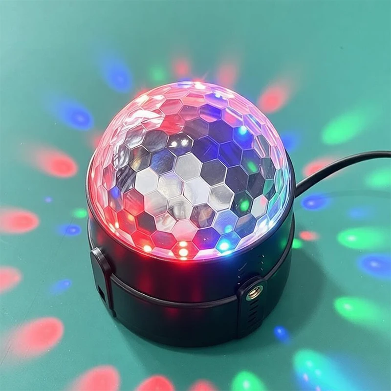 

New Disco Ball Party Lights with Remote DJ Lighting, Stage Light for Home Dance Parties Birthday Karaoke Stocking Stuffers