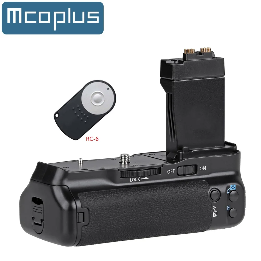 

Mcoplus BG-550D Vertical Battery Grip Holder for Canon EOS 550d 600d 650d 700d T5i T4i T3i T2i Camera as BG-E8 Meike MK-550D
