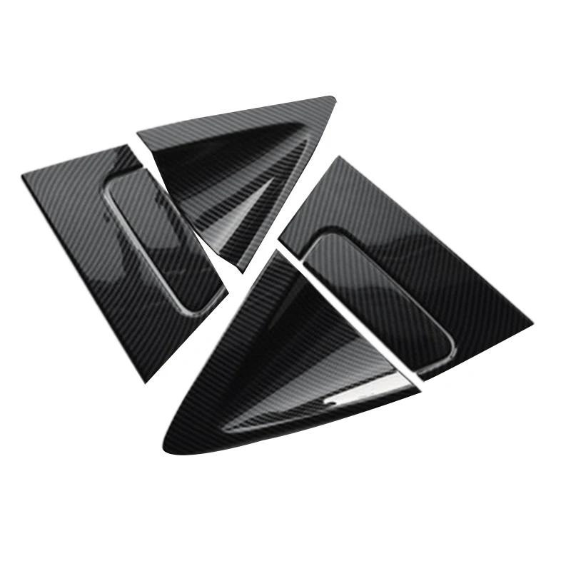 غطاء مقبض خلفي جانبي من ألياف الكربون ، غطاء وعاء السيارة هوندا ساعة-V ، لباب من أجل