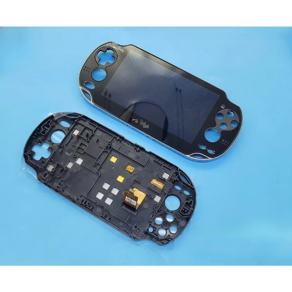 new-lcd-touch-screen-display-assembly-with-frame-compatible-for-ps-vita-1000-psv1000-console-replacement