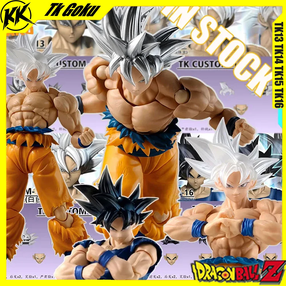 IN VOORRAAD Tk Goku Ultra Instinct Accessoire Pack Custom Dragon Ball Son Goku Sleutel van Egoisme Accessoire Pack Action Figure Speelgoed Geschenken