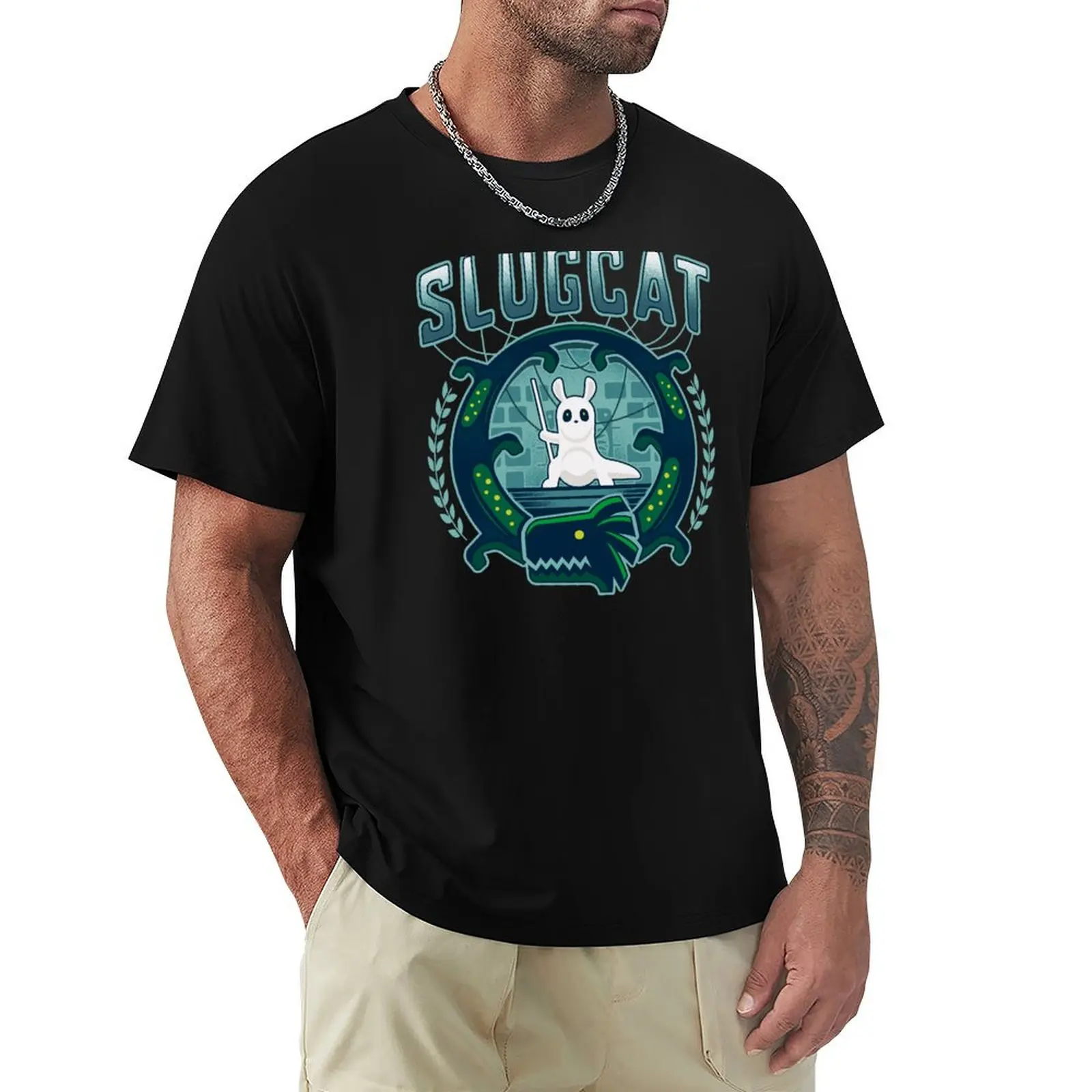

Slugcat Emblem T-Shirt customs design your own affliction shirts graphic t shirts anime mens graphic t-shirts funny