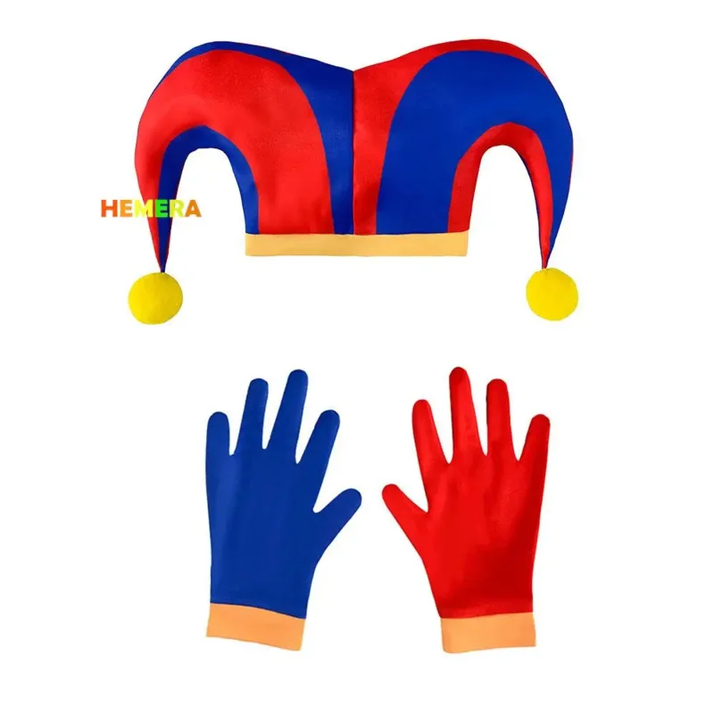 ss13Pomni تأثيري أزياء كرتونية مذهلة الرقمية/السيرك كوس راجاثا جاكس كاين ملابس مضحكة مسرح الأطفال عيد الميلاد الاطفال Gif