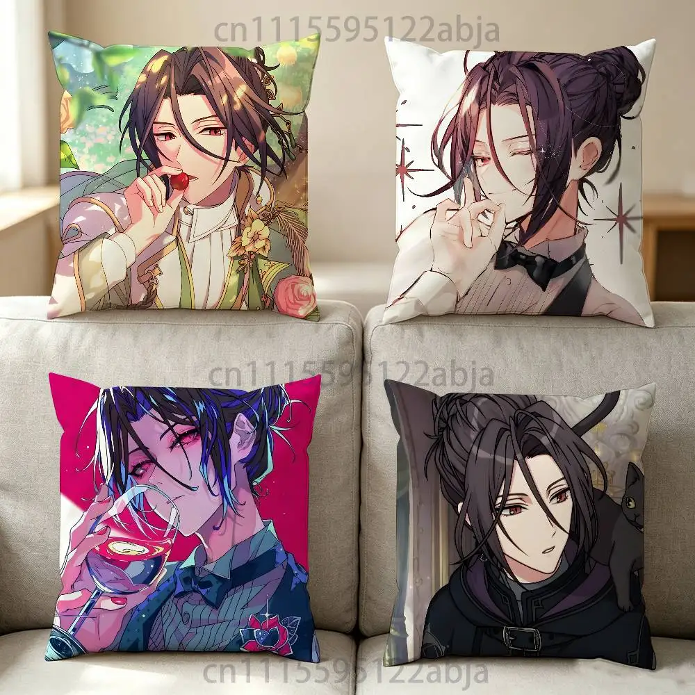 s-shylock Promise of Wizard Throw Pillow Case 50x50cm DIY Square Pillowcase Square Office Cushion Cover
