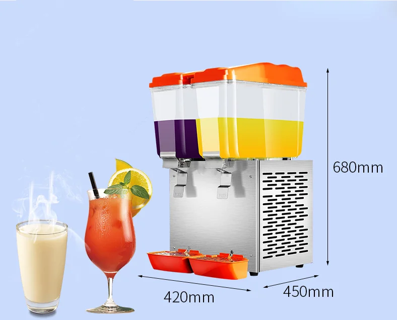 

2/3 tank Cold Beverage Dispenser Electric Mini Juice Mixed Drink Machines