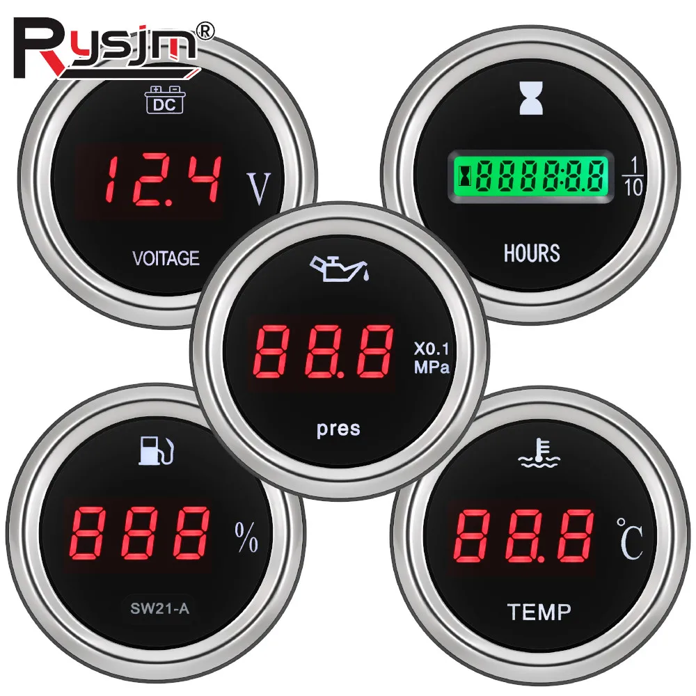 12V/24V Universal Digital Auto Car 2