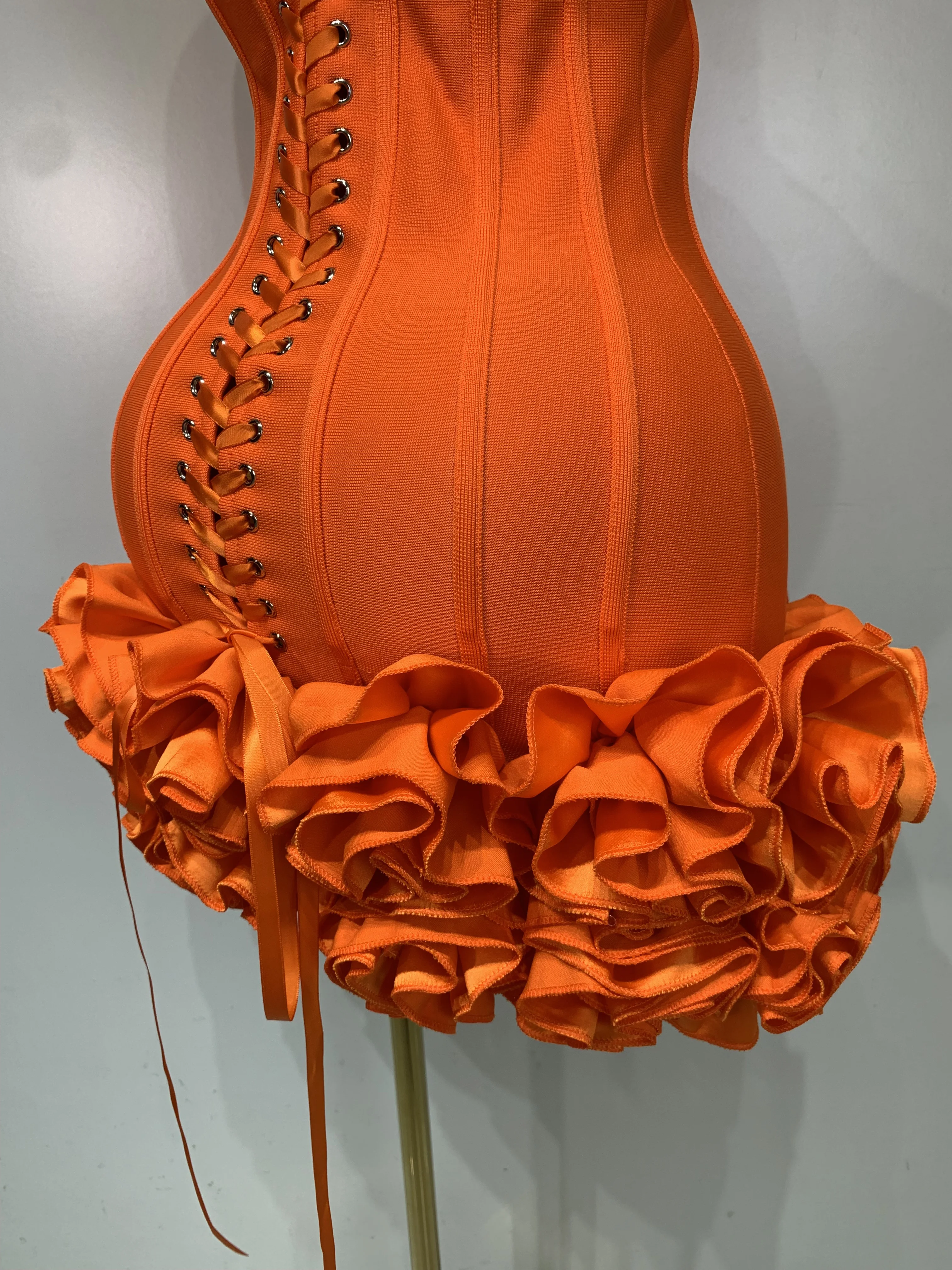 Women Sexy Strapless Backless Flower Embellished Mini Bandage Dress Bodycon Celebrity Party Cocktail Evening Party Club Dresses 221 S64b432fc1f2e4240a2481a94ea10eab3O
