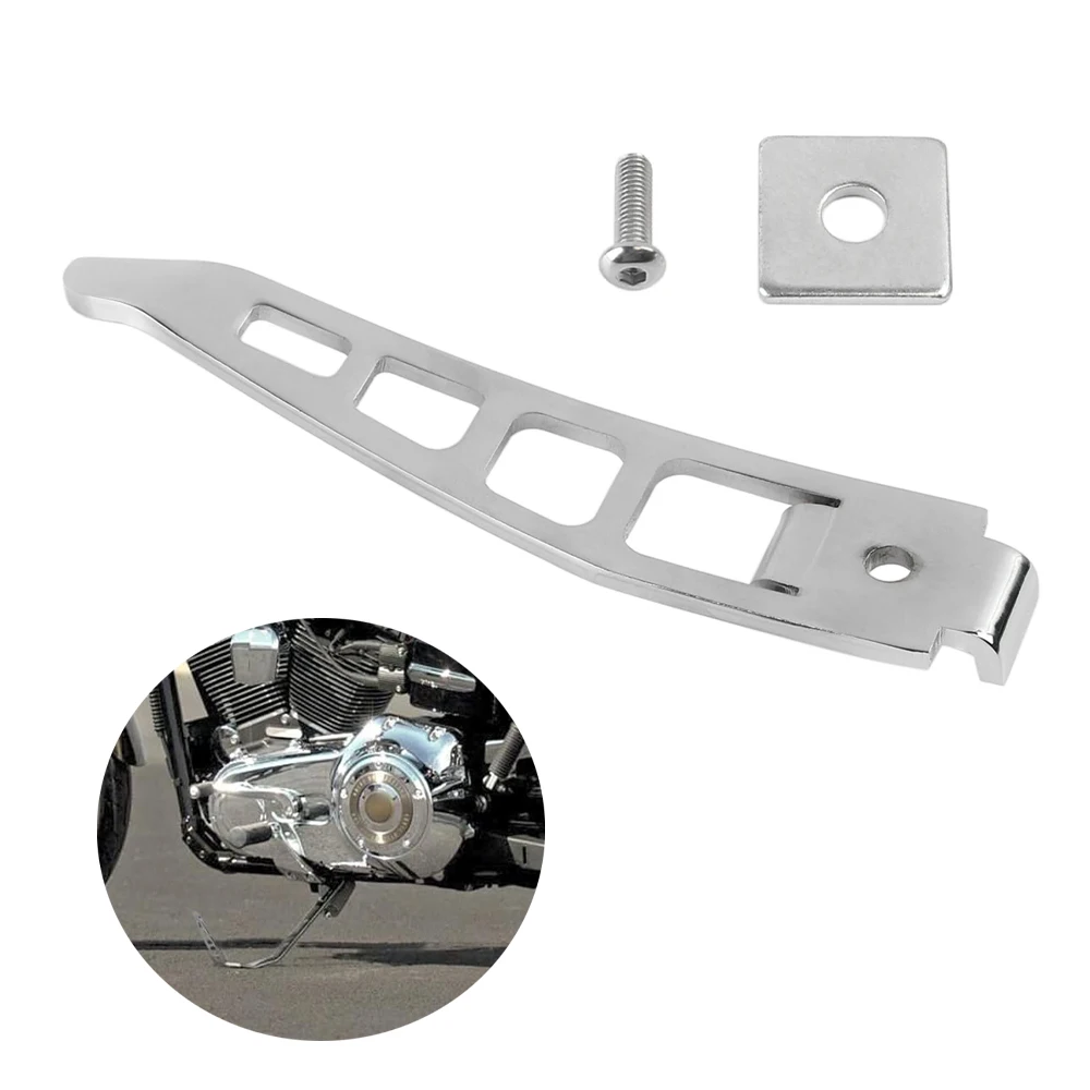 

Комплект удлинителя подставки для мотоцикла с ЧПУ, хромированная подставка для Harley Dyna Low Rider Street Bob Fat Bob FXDF FXDB FLD 1993-2017 2016