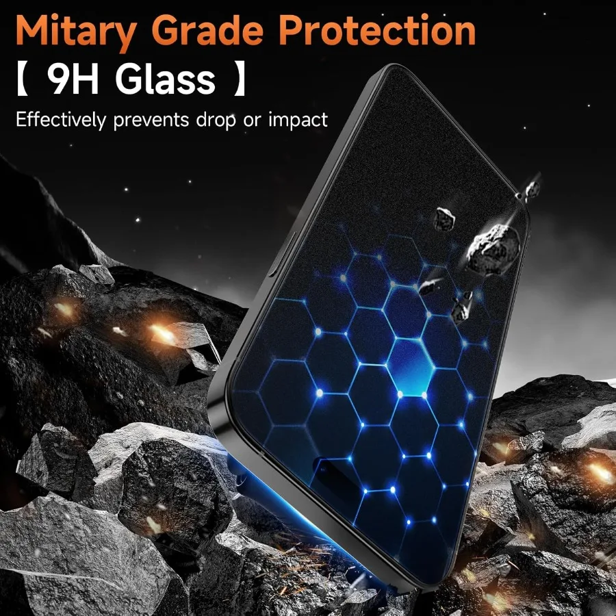 2 упаковки для iPhone 17 Pro Max, матовое защитное стекло для экрана, антибликовое, с защитой от отпечатков пальцев, небьющееся, чувствительное на ощупь, быстрая установка