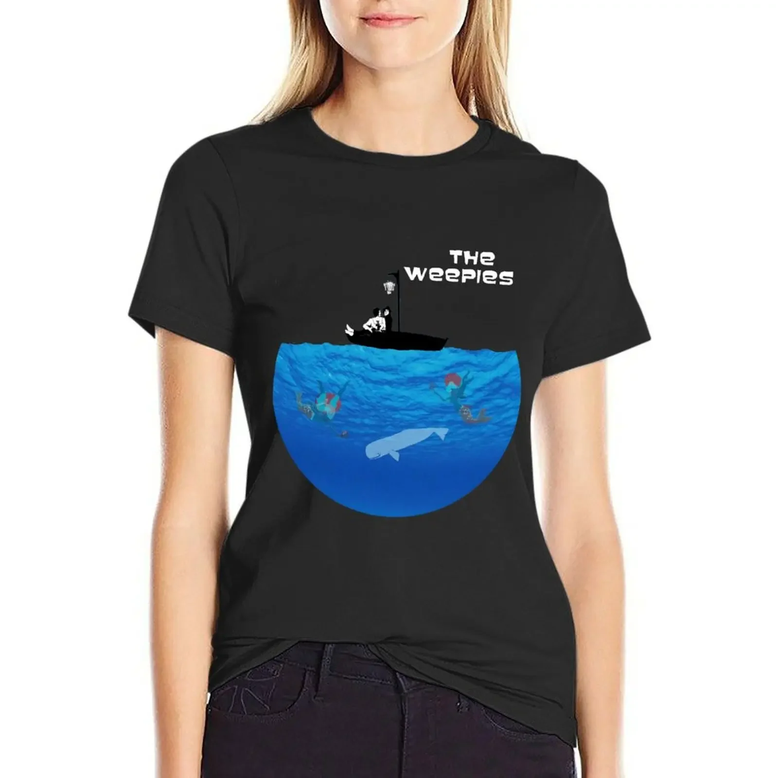 

The Weepies' World T-Shirt graphics blanks kawaii clothes Women t-shirts