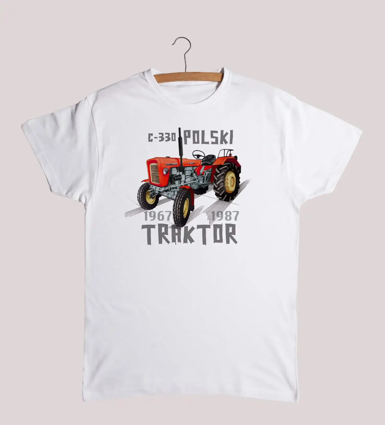 Summer Cotton Short Sleeve O-Neck Mens T Shirt New S-5XL Poland Built Ursus C-330 Tractor T-Shirt. harajuku men clothing cotton