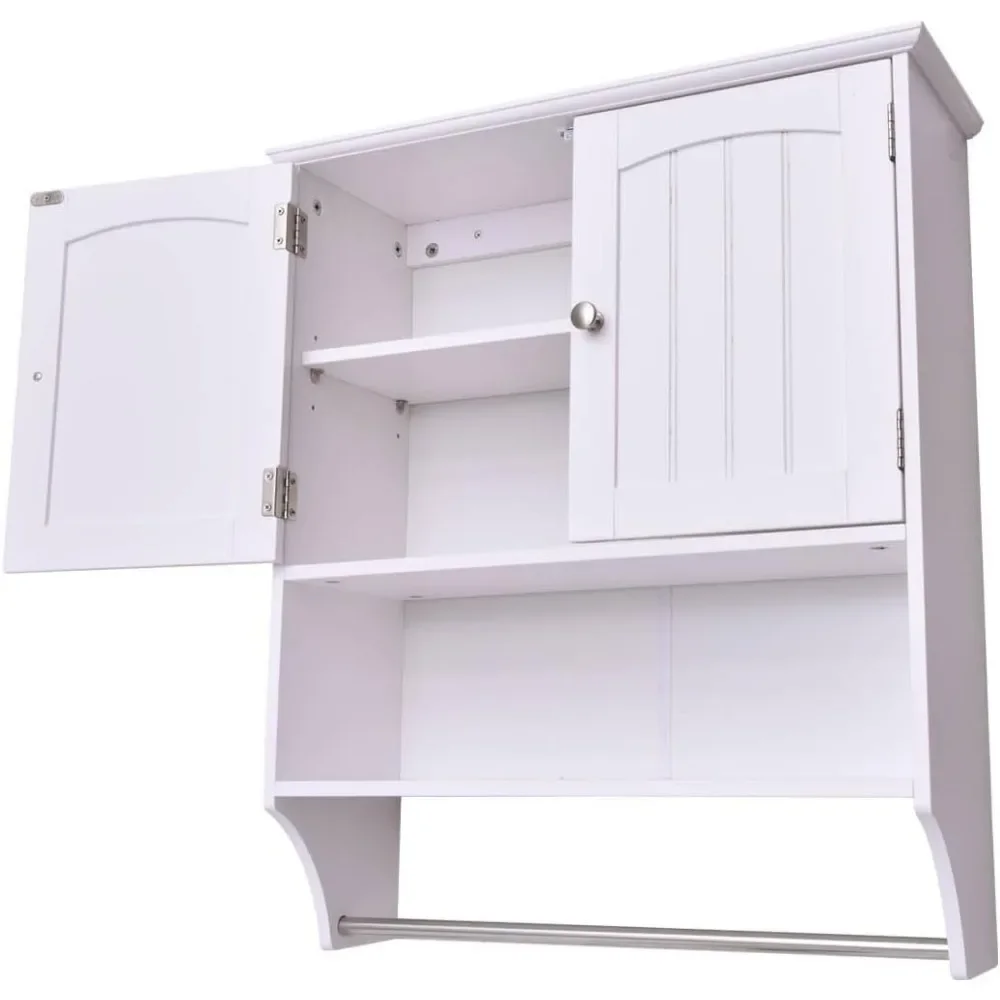 

Bathroom Wall Cabinet - Saves Bathroom Space, Storage Cabinet Above Toilet, Bathroom Wall Cabinet