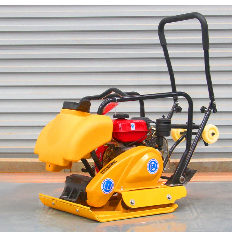 High Quality  Plate Compactor Vibrating Plate Gasoline Compactor Ground Floor Asphalt Soil Plate Compactor for Construction