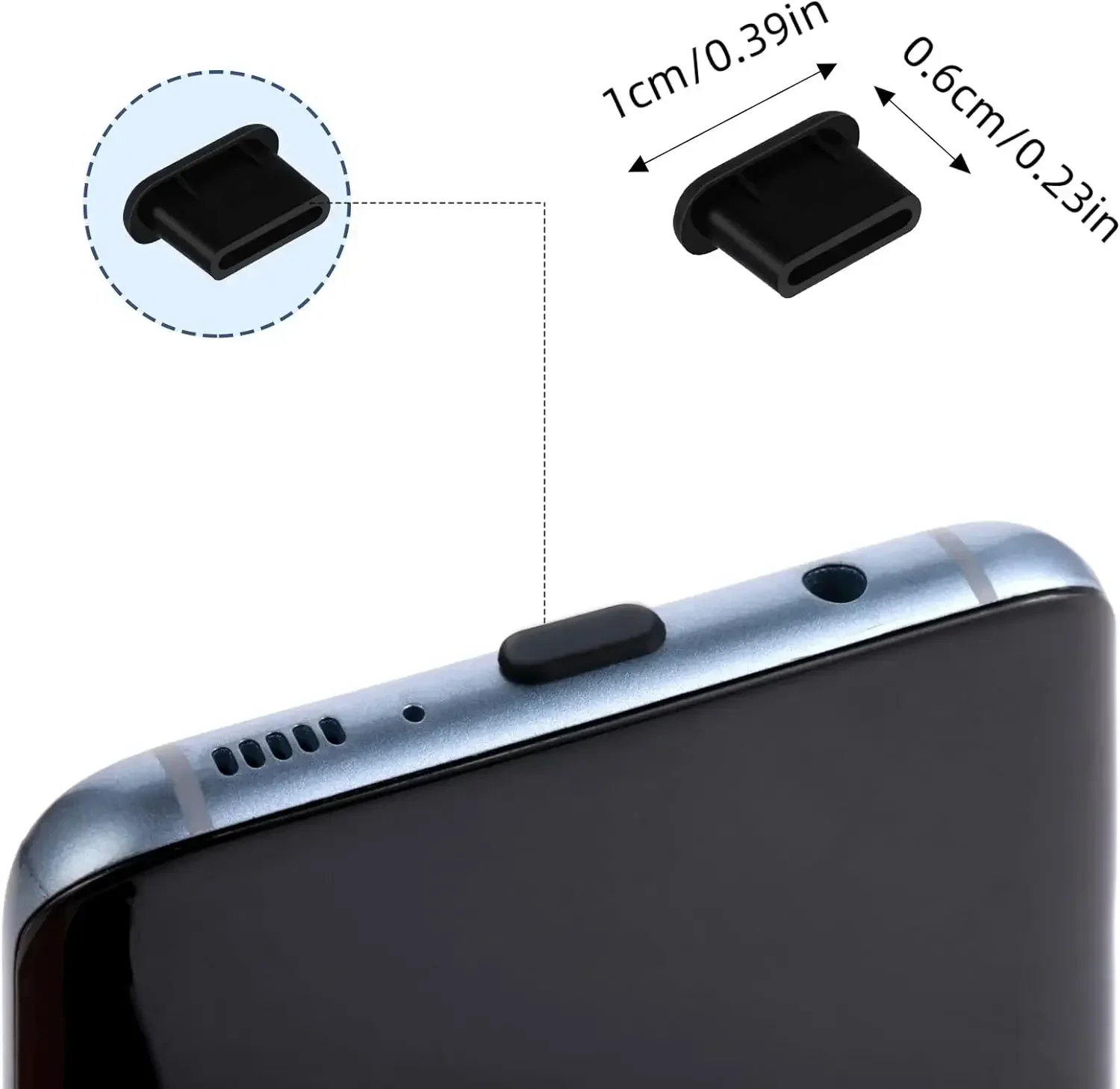 10/1PCCS Type-C пылезащитная заглушка USB-порт для зарядки, силиконовая защита от пыли, крышка для Samsung Huawei Xiaomi, пылезащитная заглушка для телефона