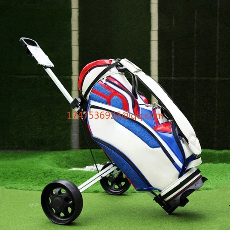 Golf foldable ball chartered car aluminum alloy material lightweight driving range supplies manufacturers wholesale