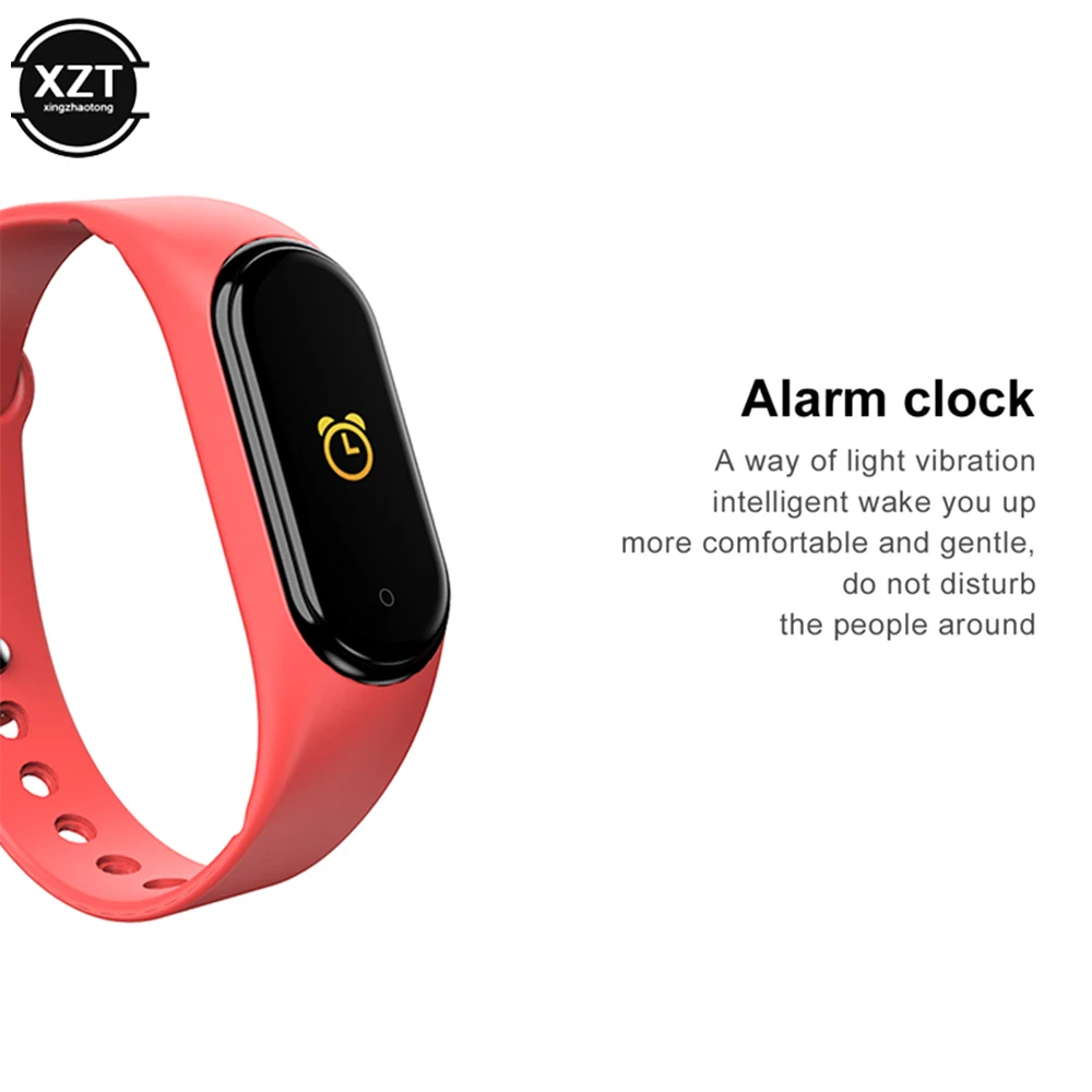 Inteligentny zegarek Opaska na nadgarstek Wodoodporny zegarek Ciśnienie krwi Pulsometr Fitness Tracker Sportowa inteligentna bransoletka Zegar