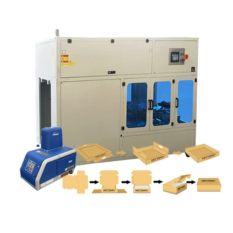 Heaven and earth cover folding machine, automatic high-speed cardboard discount