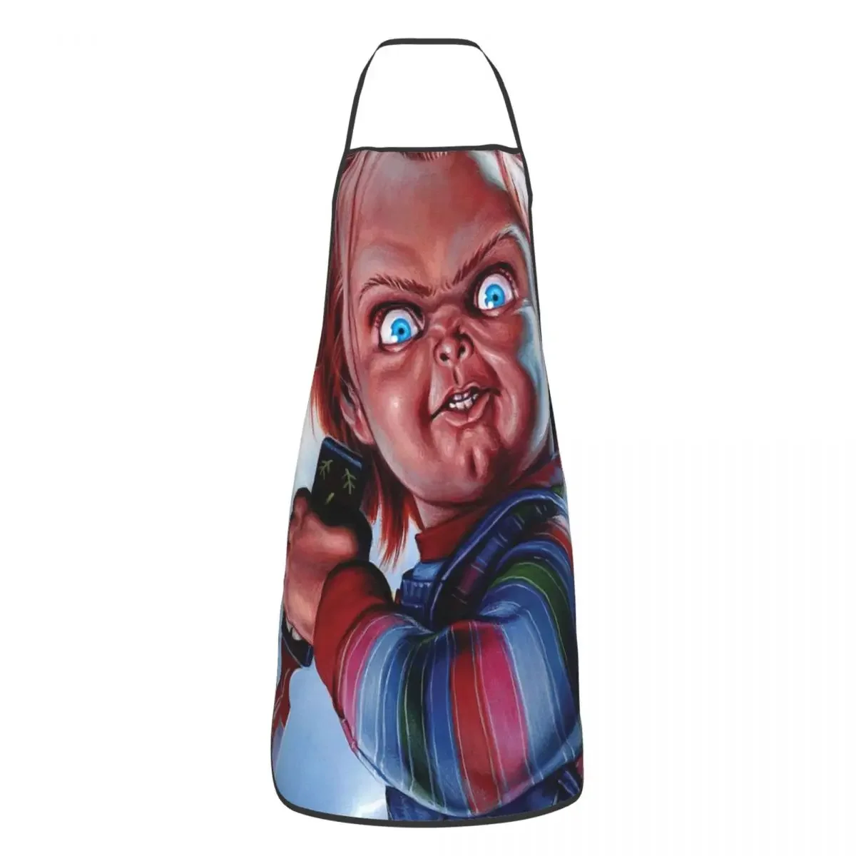 Unisex Horror Movie Chucky Kitchen Chef Cooking Baking Apron Women Men Childs Play Tablier Cuisine for Painting