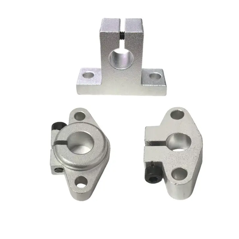 1PCS Vertical Rhombus Linear Optical Axis Fixed Base Bracket Hanger Support Rod Base