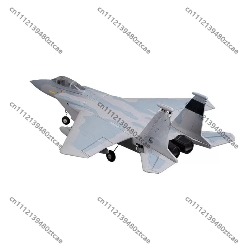 715mm F-15 Eagle V2 RC EDF Jet, Grey Camo EPO Foam 64mm 11-Blade Ducted Fan Fighter Plane, 4S Powered PNP Fixed Wing RC Aircraft