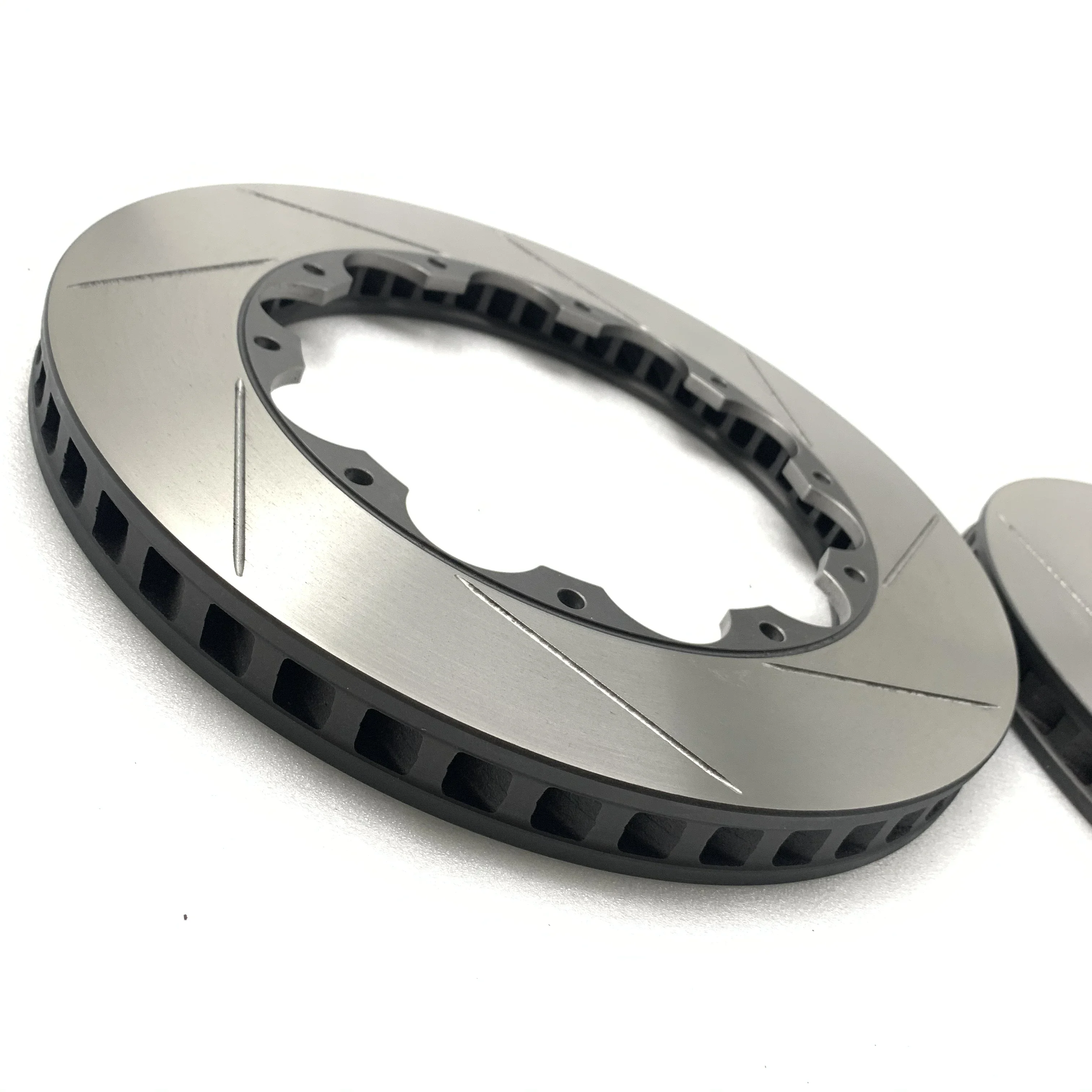 Disco forato a macchina in ferro con rotore freno 380x34 mm personalizzabile di fabbrica per varie auto