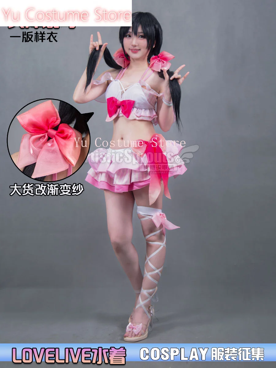 Yu Costume Lovelive Watery Yazawa Nico Swimsuit Cosplay Costume Cos Game Anime Party Uniform Hallowen Play Role Clothes Clothing