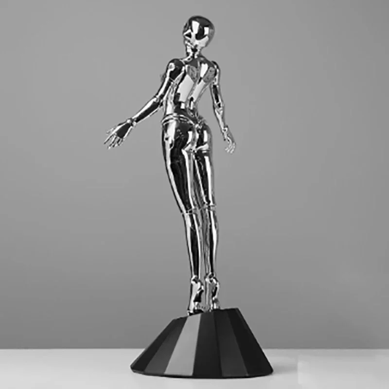 Aesthetic Resin Miniature Sculptures Elegant Figurines Living Room Decoration Luxury Furniture Valentine's Day Best Gift Ideas